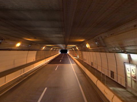 トンネル 3D PCCI (CG)